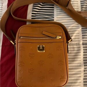 MCM Tan Crossbody Bag